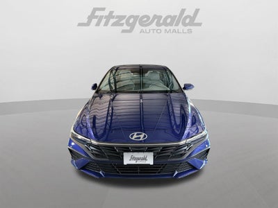 2025 Hyundai Elantra Hybrid Blue
