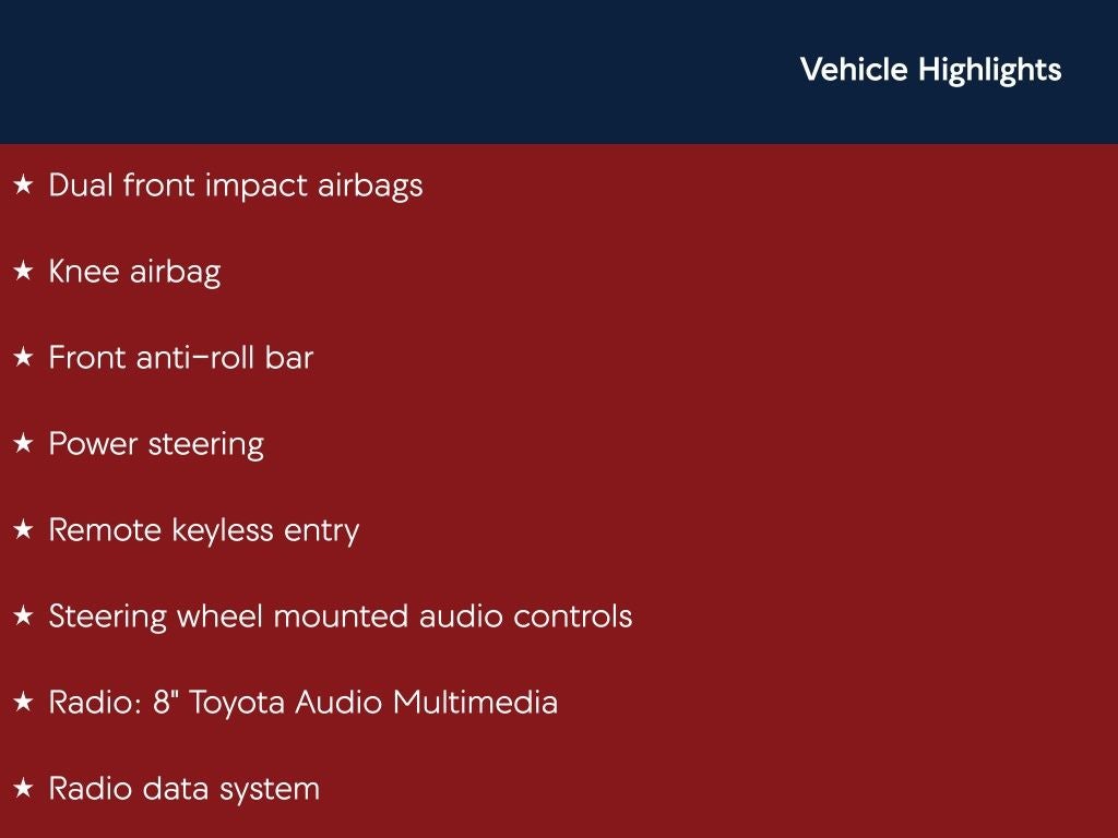 2025 Toyota COROLLA LE
