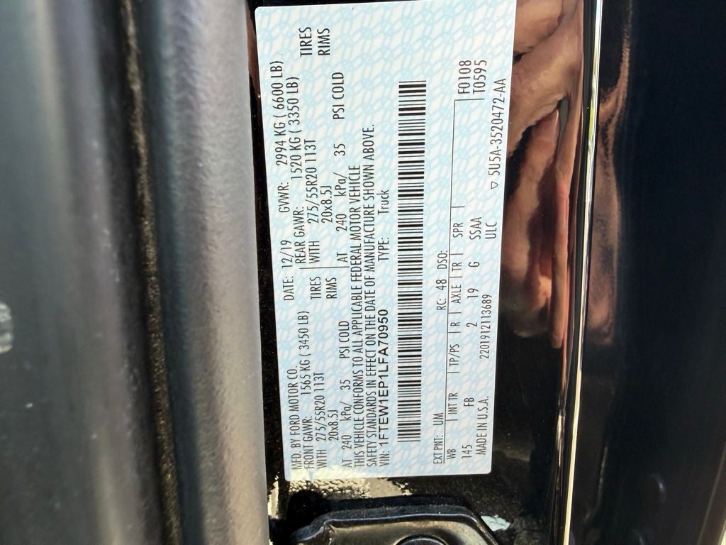 2020 Ford F-150 XLT