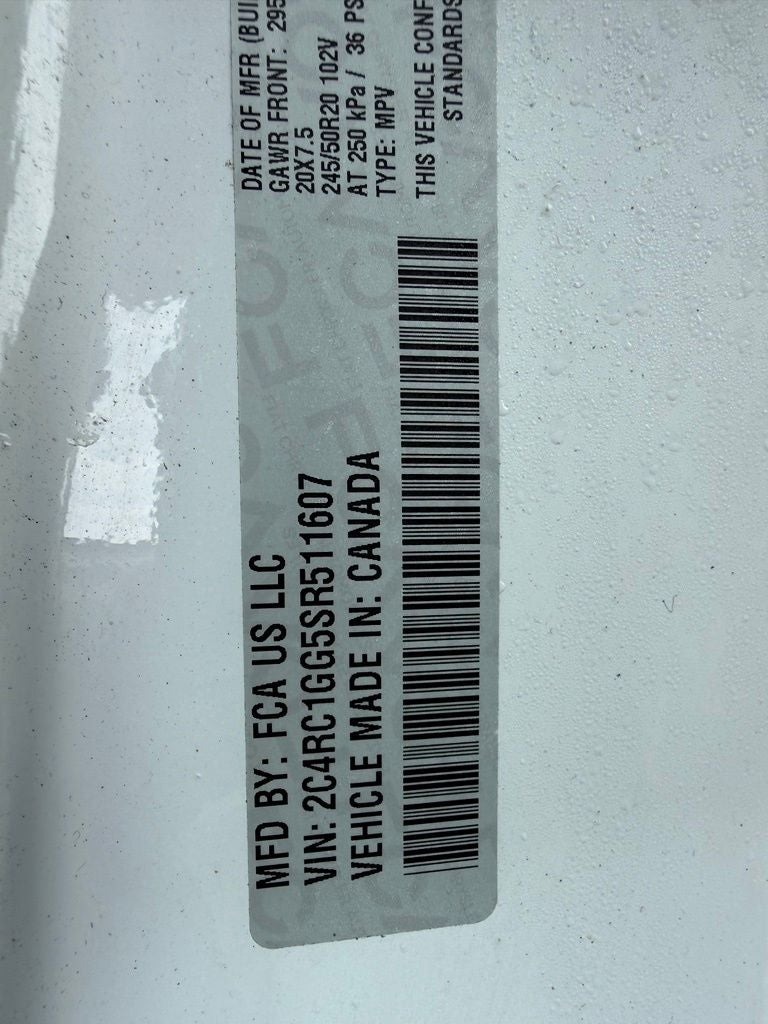 2025 Chrysler Pacifica Limited