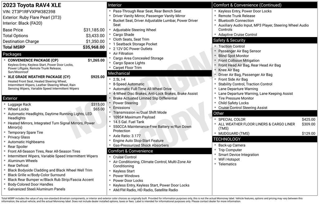 2023 Toyota RAV4 XLE