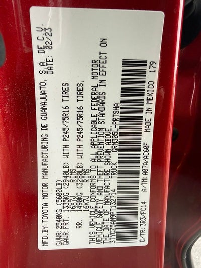 2023 Toyota Tacoma SR5 V6