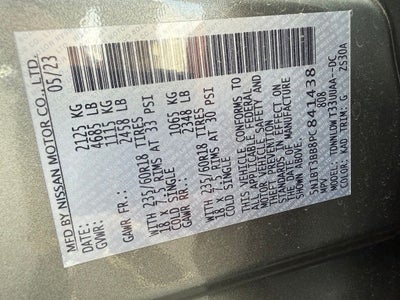2023 Nissan Rogue SV