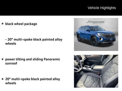 2025 Volkswagen Atlas 2.0T SE w/Technology