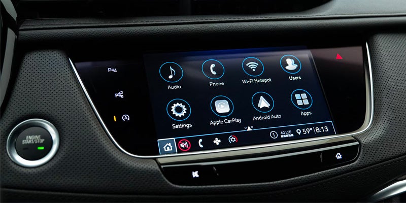 2025 Cadillac XT5 touchscreen