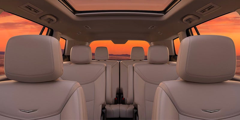 2025 Cadillac XT6 seating
